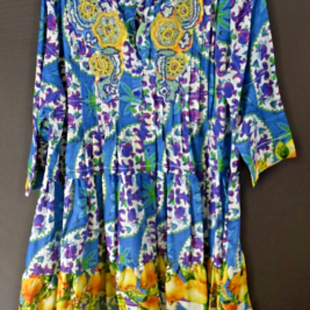 ANTICA SATORIA -- ITALIAN RESORT SHORT DRESS